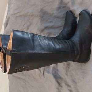 Fluevog Anjali tall boots, Black, 10.5